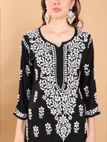 Load image into Gallery viewer, Dua Modal Premium Chikankari Kurti Set

