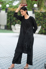 Load image into Gallery viewer, Hayat Chikankari Kurti Set