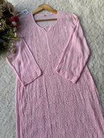 Load image into Gallery viewer, Arsh Premium Viscose Chikankari Kurti
