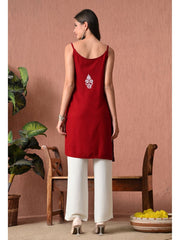 Mahiya Strappy Chikankari Kurti
