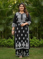 Load image into Gallery viewer, Daniya Premium Chikankari Rayon Co-ord Sets
