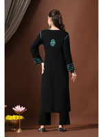 Load image into Gallery viewer, Mahira Rayon Duel Thread Chikankari Kurti