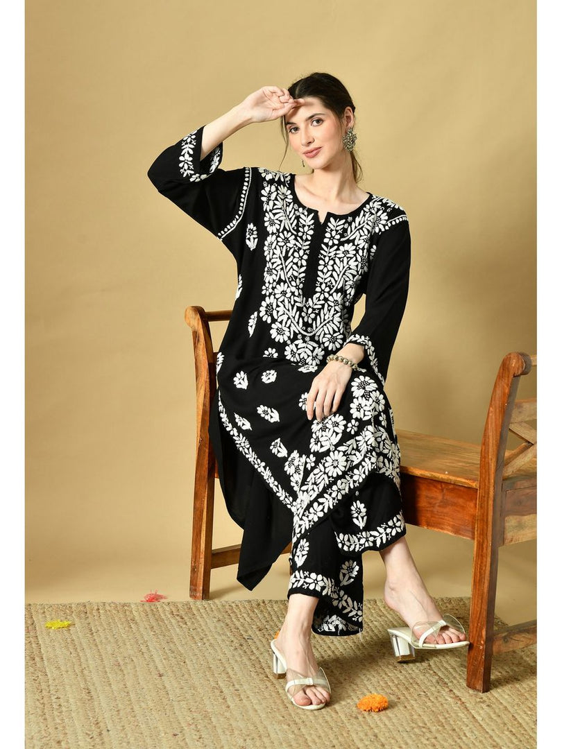 Daniya Premium Chikankari Rayon Co-ord Sets