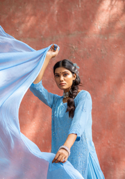 Avneet Kaur Mukaish Patiala Set