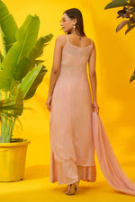 Load image into Gallery viewer, Fiza Chikankari Mukaish Sharara Set
