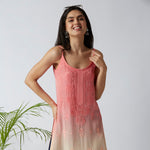 Load image into Gallery viewer, Viscose 3D Sleeveless Designer Kurti - The Lucknowi Chikan 