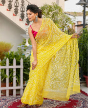 Tepchi Chikankari Sarees