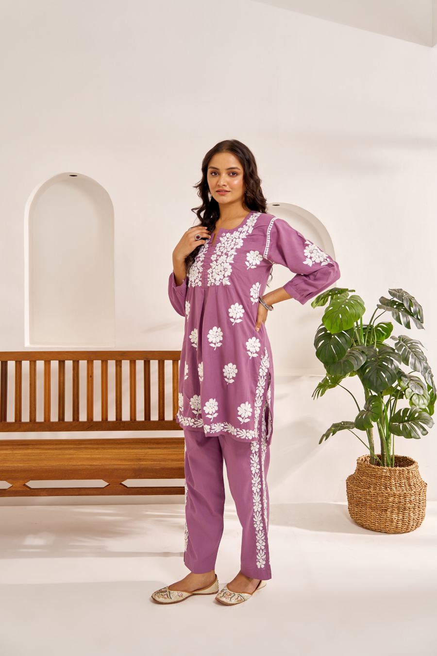 Ramila Modal Designer Co-ord Set