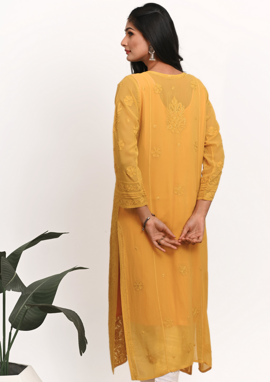 Arsh Premium Viscose Chikankari Kurti