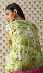 Load image into Gallery viewer, Indi Handcrafted Chanderi Co-ord Set
