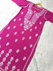 Dori Modal Chikankari Kurti