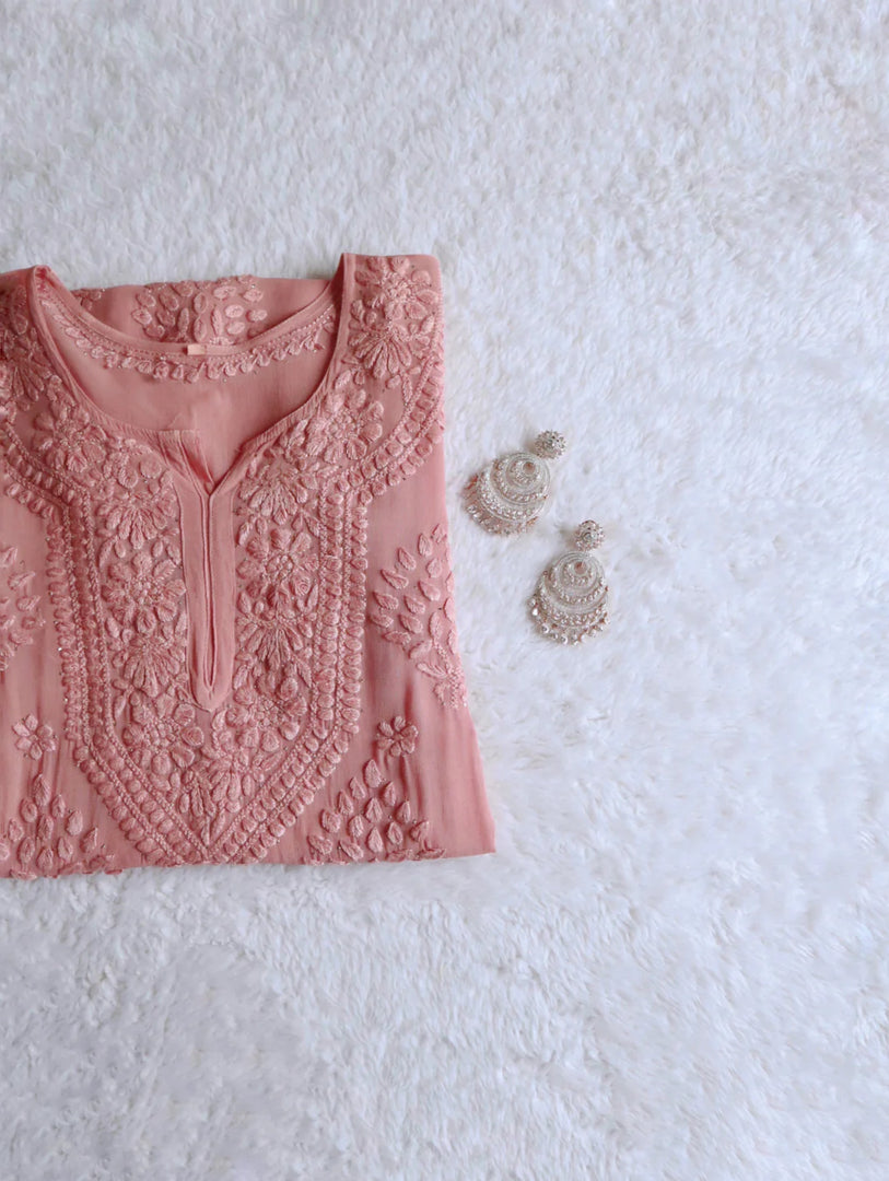 Haya Premium Viscose Luxury Chikankari Kurta