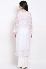 Load image into Gallery viewer, Zara Georgette Chikankari Kurta