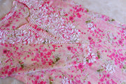 Sonu Kakkar Styled Mulmul Chikankari Kurta