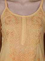 Load image into Gallery viewer, Nayab Strappy Ombre Chikankari Kurti