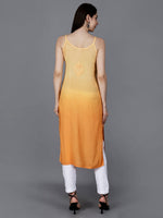 Load image into Gallery viewer, Nayab Strappy Ombre Chikankari Kurti