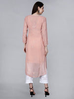 Load image into Gallery viewer, Noorie Premium Straight Chikankari Kurti - The Lucknowi Chikan 