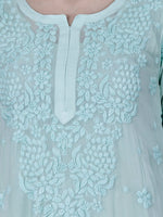 Load image into Gallery viewer, Noorie Premium Straight Chikankari Kurti - The Lucknowi Chikan 