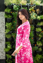 Load image into Gallery viewer, Chhaya Mul Chikankari Kurti Set