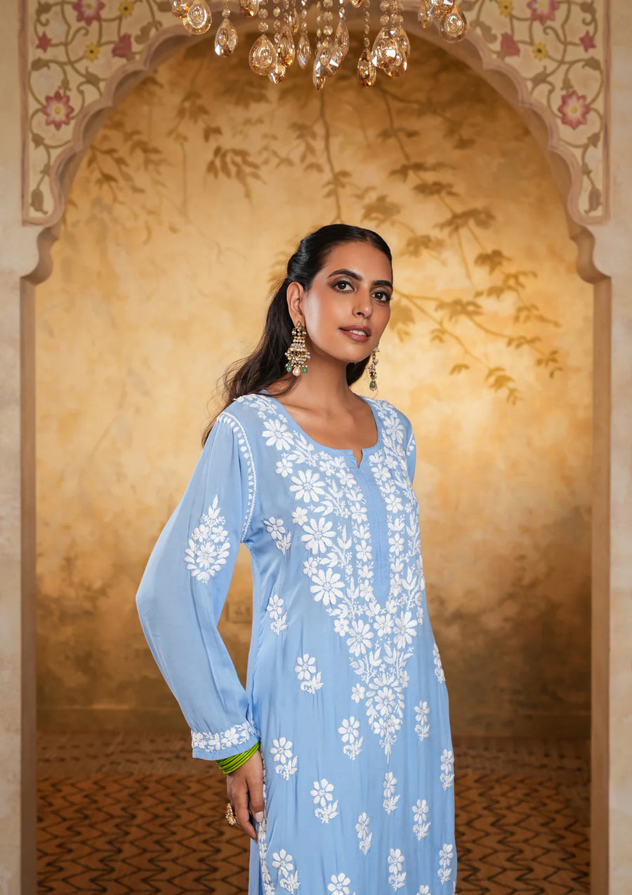 Bela Premium Modal Chikankari Kurti