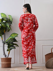Chhaya Mul Chikankari Kurti Set
