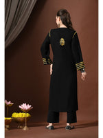 Load image into Gallery viewer, Mahira Rayon Duel Thread Chikankari Kurti