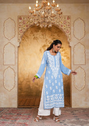 Bela Premium Long Chikankari Kurti