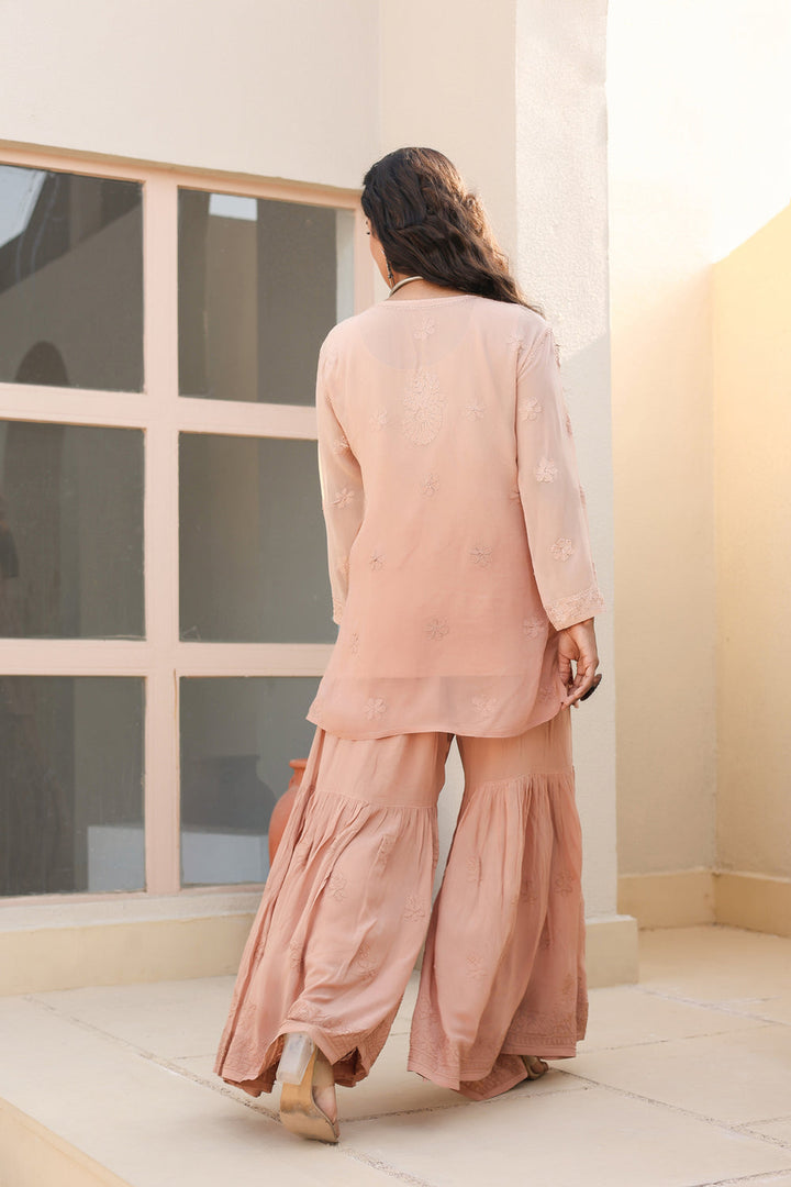 Sajni Premium Viscose Gharara Set