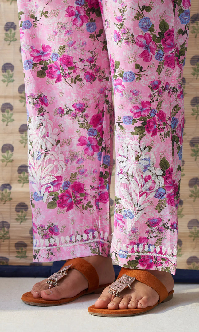Indi Handcrafted Chanderi Co-ord Set