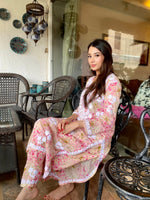 Load image into Gallery viewer, Maira Floral Chikankari Mulmul Co-ord Sets
