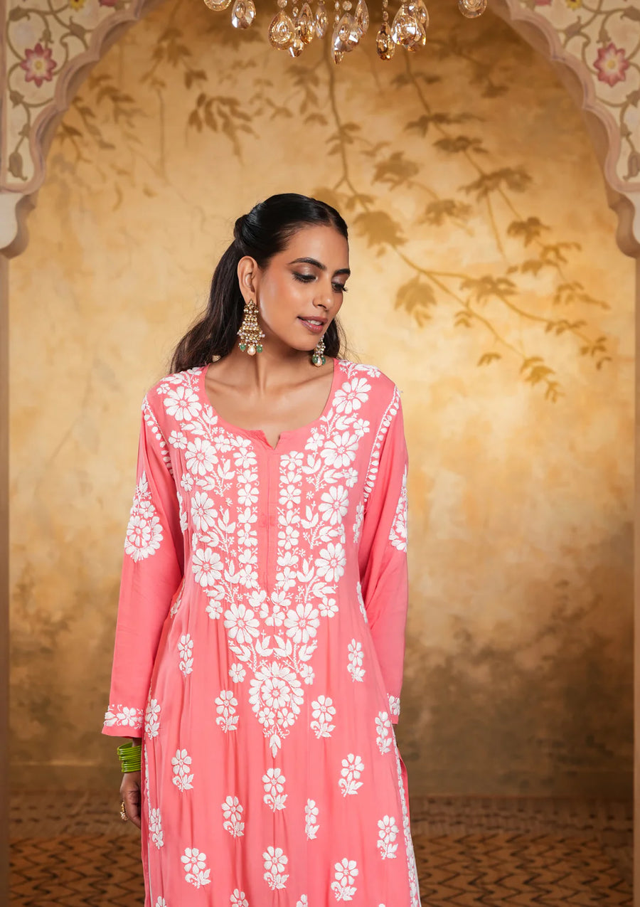 Bela Premium Modal Chikankari Kurti