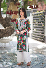 Load image into Gallery viewer, Gulabo Premium Rayon Chikankari Kurta