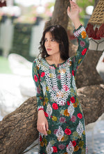 Load image into Gallery viewer, Gulabo Premium Rayon Chikankari Kurta