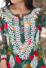 Load image into Gallery viewer, Gulabo Premium Rayon Chikankari Kurta