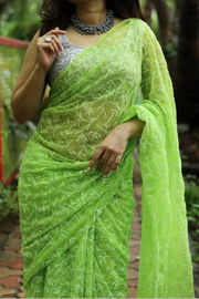 Tepchi Chikankari Sarees