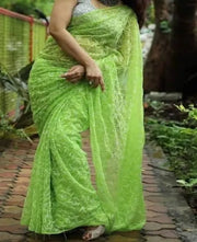 Tepchi Chikankari Sarees