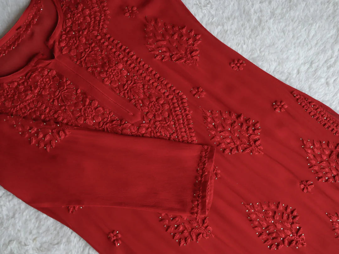 Haya Premium Viscose Luxury Chikankari Kurta