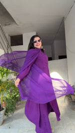 Load image into Gallery viewer, Vrati Rayon Chikankari Suit Sets