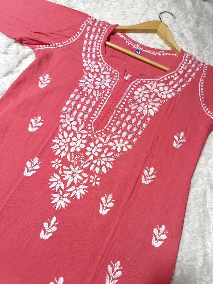 Dori Modal Chikankari Kurti