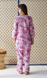 Load image into Gallery viewer, Indi Handcrafted Chanderi Co-ord Set
