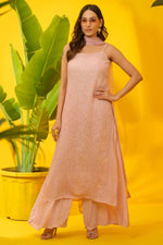 Load image into Gallery viewer, Fiza Chikankari Mukaish Sharara Set
