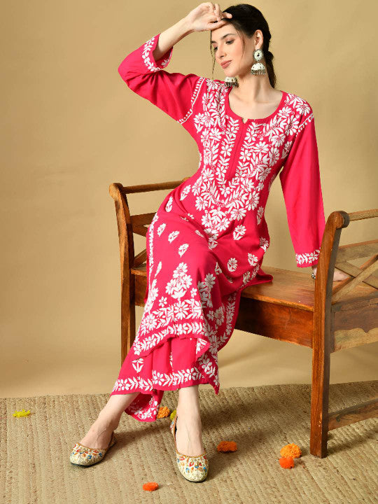 Daniya Premium Chikankari Rayon Co-ord Sets