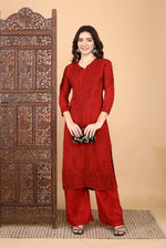 Load image into Gallery viewer, Palak Modal Dyed Premium Chikankari Kurti Set
