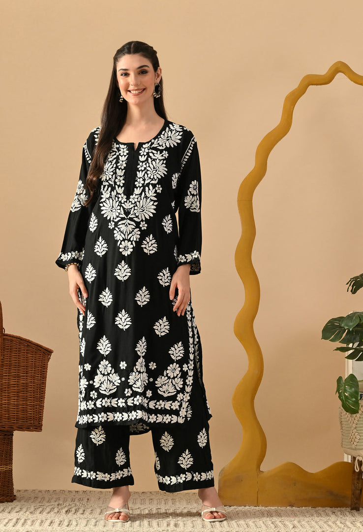 Daniya Premium Chikankari Rayon Co-ord Sets