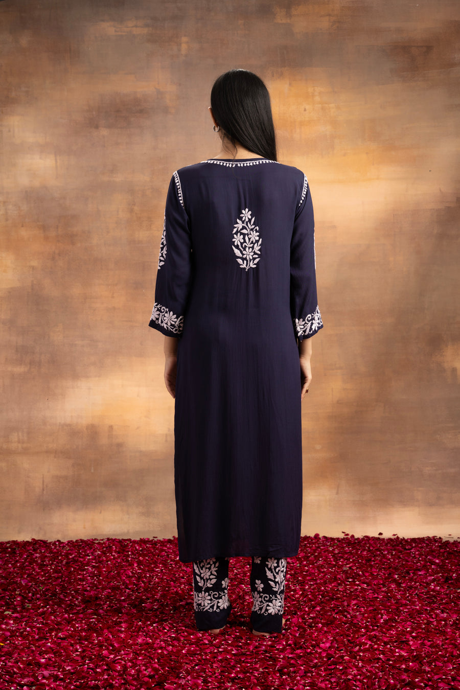 Mohini Modal Chikankari Kurti Set