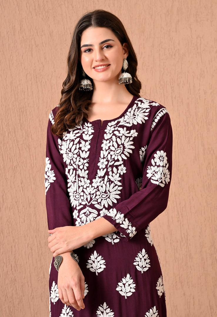 Daniya Premium Chikankari Rayon Co-ord Sets