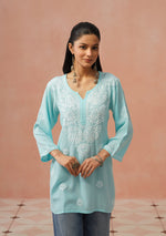 Load image into Gallery viewer, Jiva Rayon Short Kurti