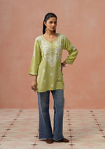 Load image into Gallery viewer, Jiva Rayon Short Kurti