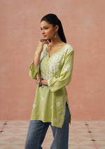 Load image into Gallery viewer, Jiva Rayon Short Kurti