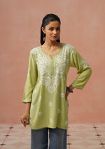 Load image into Gallery viewer, Jiva Rayon Short Kurti